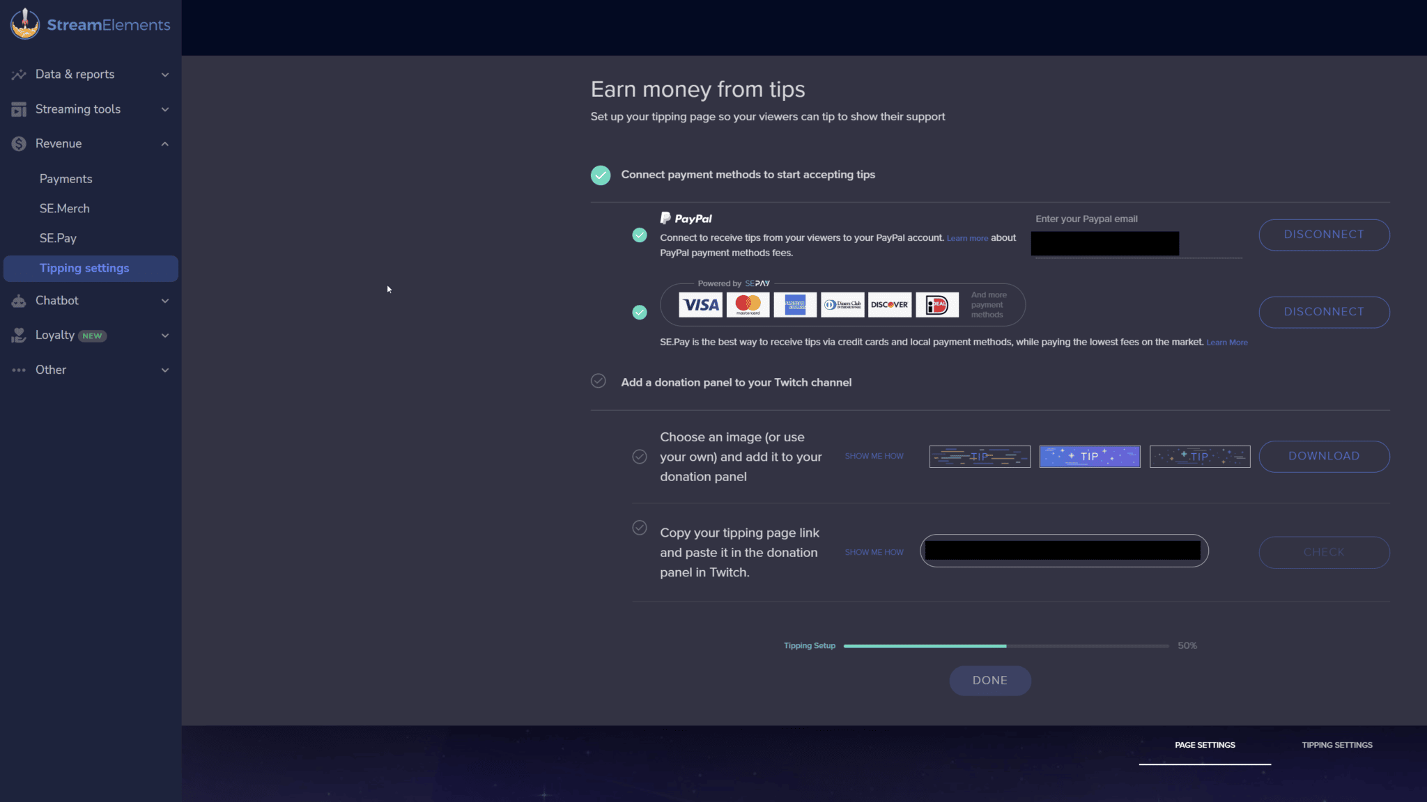 Donation Settings in StreamElements How To Switch From Streamlabs 6 Steps